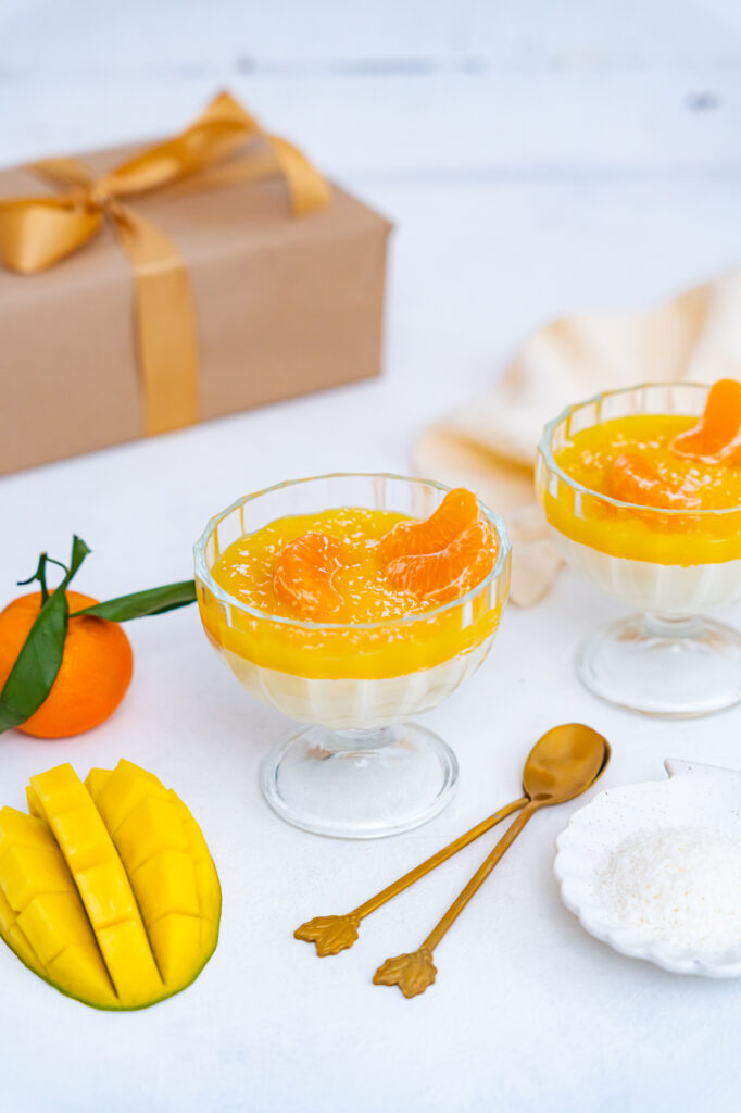 panna cotta exotique
