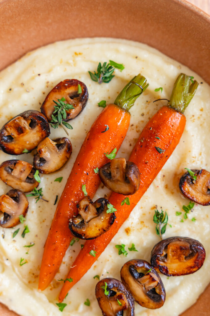 purée de panais et pommes de terre