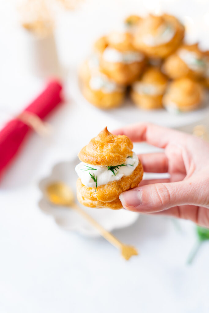 Astuce pour réussir ses choux garnis.