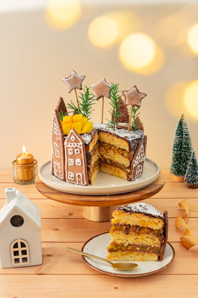 Layer cake de Noël