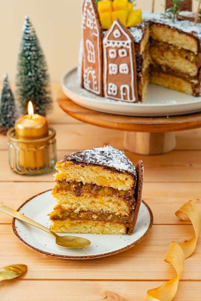 Layer cake de Noël